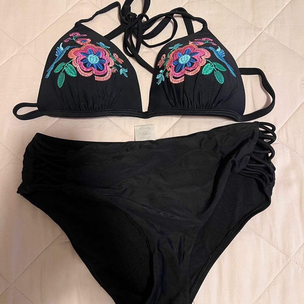Arizona Jean Company Black Bikini Top